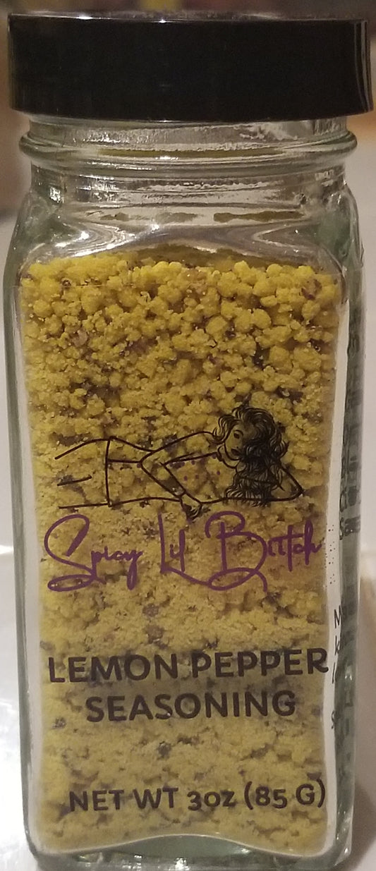 Lemon Pepper Seasoning - Spicy Lil Biitch LLC